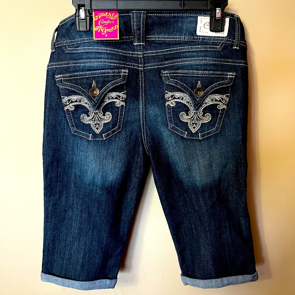 Candies Juniors Blue Jean Capris